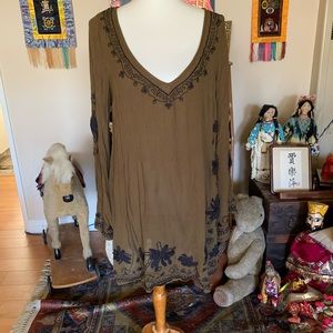 Free People gauze dress